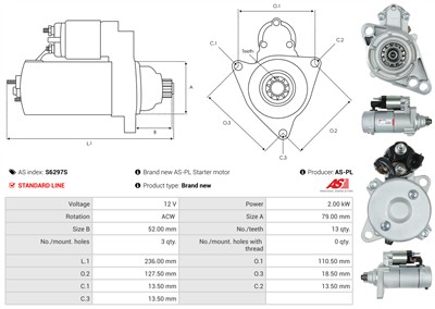 AS-PL S6297S EAN: 5902129097082.