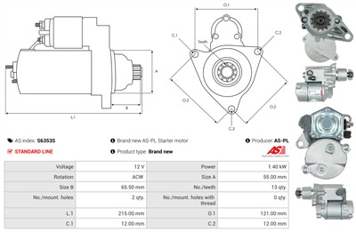 AS-PL S6353S EAN: 5902129111108.
