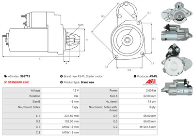 AS-PL S6371S EAN: 5902129112891.