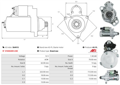 AS-PL S6491S EAN: 5902129177951.