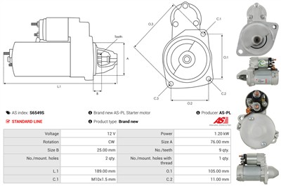 AS-PL S6549S EAN: 5902129215165.