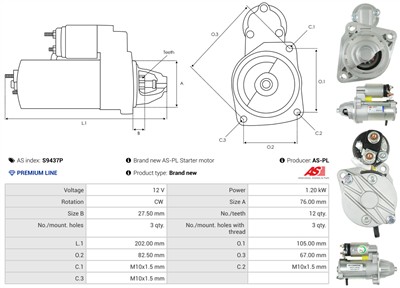 AS-PL S9437P EAN: 5902129147640.