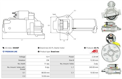 AS-PL S9440P EAN: 5902129147688.