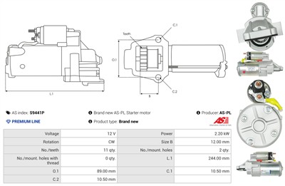AS-PL S9441P EAN: 5902129147701.
