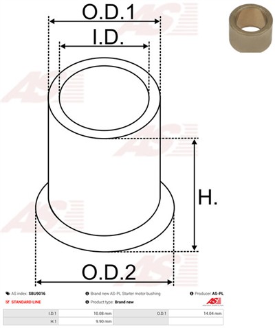 AS-PL SBU9016 EAN: 5901259427455.