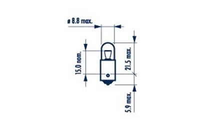 NARVA 171313000 Číslo výrobce: T4W. EAN: 4013790228314.