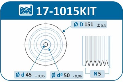 IJS Group 17-1015KIT EAN: 8435398500146.