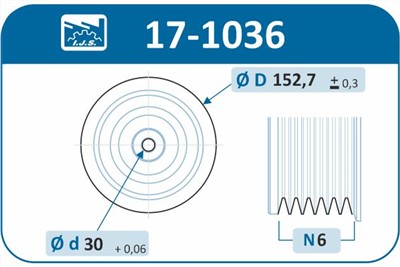 IJS Group 17-1036 EAN: 8435398500405.