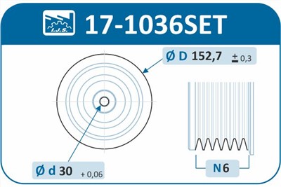 IJS Group 17-1036SET EAN: 8435398518981.