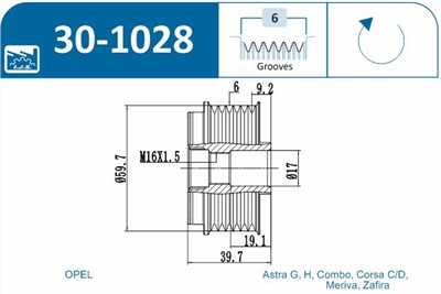 IJS Group 30-1028 EAN: 8435398502553.
