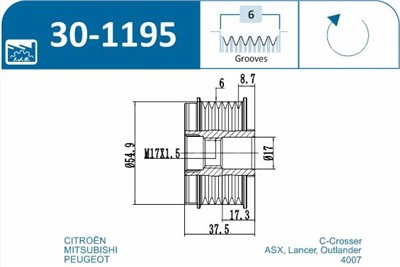 IJS Group 30-1195 EAN: 8435398524470.