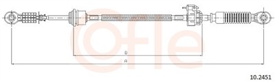 COFLE 10.2451 Číslo výrobce: 92.10.2451.