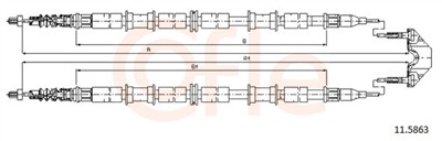 COFLE 11.5863 Číslo výrobce: 92.11.5863.