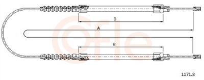 COFLE 1171.8 Číslo výrobce: 92.1171.8.