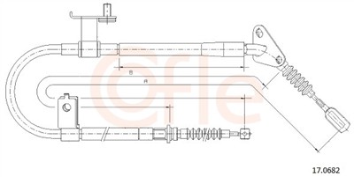 COFLE 17.0682 Číslo výrobce: 92.17.0682.