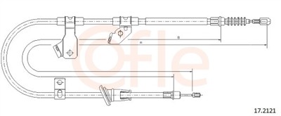 COFLE 17.2121 Číslo výrobce: 92.17.2121.