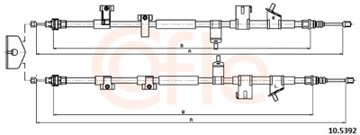 COFLE 92.10.5392 Číslo výrobce: 10.5392.