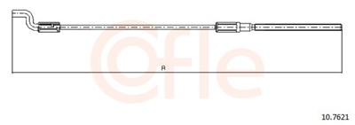 COFLE 92.10.7621 Číslo výrobce: 10.7621.