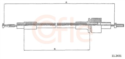 COFLE 92.11.2431 Číslo výrobce: 11.2431.