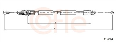 COFLE 92.11.6804 Číslo výrobce: 11.6804.