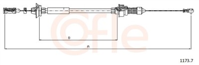 COFLE 92.1173.7 Číslo výrobce: 1173.7.
