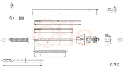 COFLE 92.12.7320 Číslo výrobce: 12.7320.