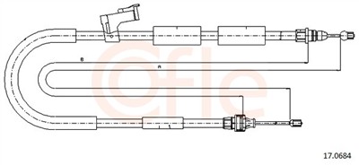 COFLE 92.17.0684 Číslo výrobce: 17.0684.