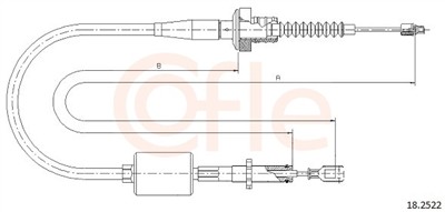 COFLE 92.18.2522 Číslo výrobce: 18.2522.