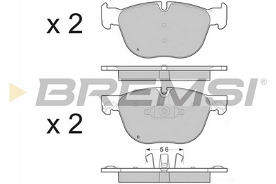 BREMSI BP3371CE Číslo výrobce: SPB371CE. EAN: 8050141342264.