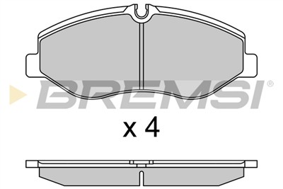 BREMSI BP3733CE Číslo výrobce: SPB733CE. EAN: 8050141342509.