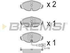 BREMSI BP3782CE