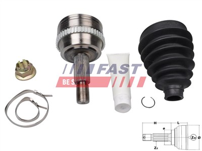 FAST FT25092K EAN: 5901797026615.