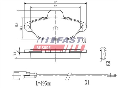 FAST FT29051 EAN: 5901797010416.