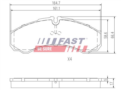 FAST FT29091 EAN: 5901797010508.