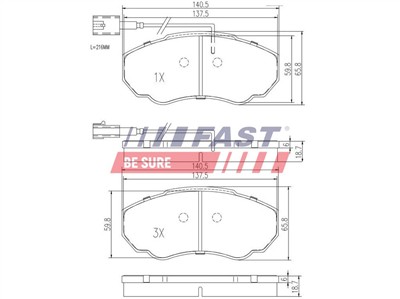 FAST FT29107 EAN: 5901797010591.
