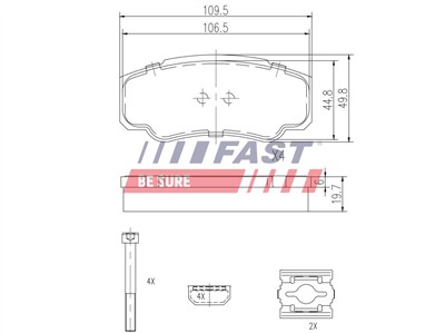 FAST FT29109 EAN: 5901797010614.