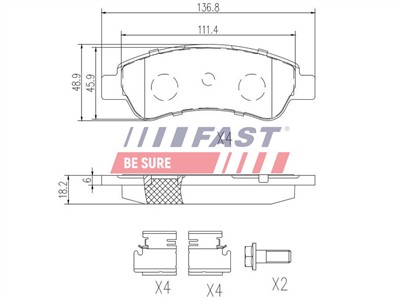 FAST FT29131 EAN: 5901797010737.