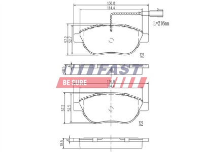 FAST FT29144 EAN: 5901797041571.