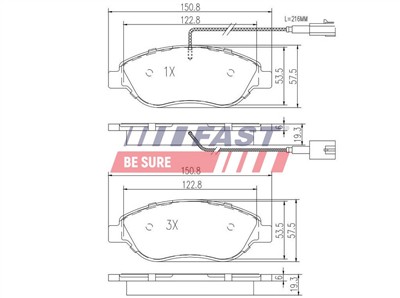 FAST FT29145 EAN: 5901797010799.