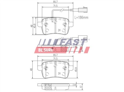 FAST FT29168 EAN: 5901797041939.