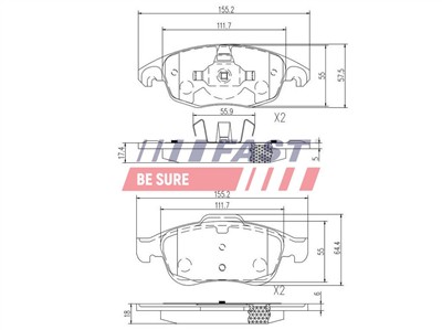FAST FT29514 EAN: 5901797041816.