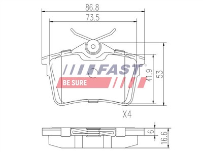 FAST FT29515 EAN: 5901797041823.