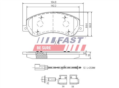 FAST FT29522 EAN: 5901797041663.