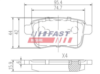 FAST FT29528 EAN: 5901797041724.