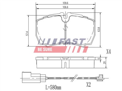 FAST FT29544 EAN: 5901797041922.