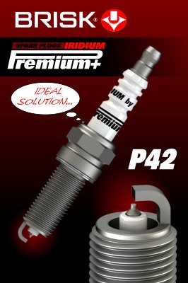 BRISK 2102 Číslo výrobce: P42 Iridium Premium+. EAN: 0.