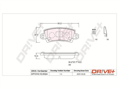 Dr!ve+ DP1010.10.0024 Číslo výrobce: DBP0024. EAN: 5907714158551.