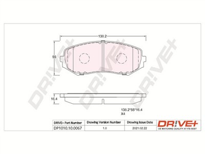 Dr!ve+ DP1010.10.0067 Číslo výrobce: DBP0067. EAN: 5907714158919.