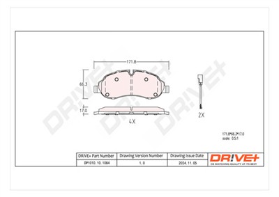 Dr!ve+ DP1010.10.1084 Číslo výrobce: DBP1084. EAN: 5907714150159.