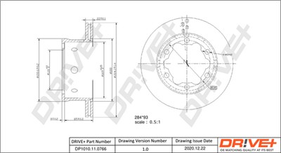 Dr!ve+ DP1010.11.0766 Číslo výrobce: DBD0766. EAN: 609843818188.